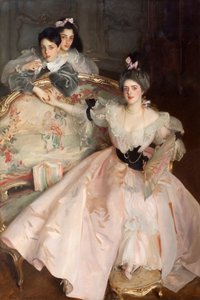 カール・マイヤー夫人とその子供たち 作： John Singer Sargent